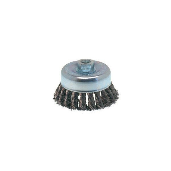 Osborn KNOT WIRE CUP 3 in. ODx.020 in. STEELx5/8-11 NC AHClamshell - 99039