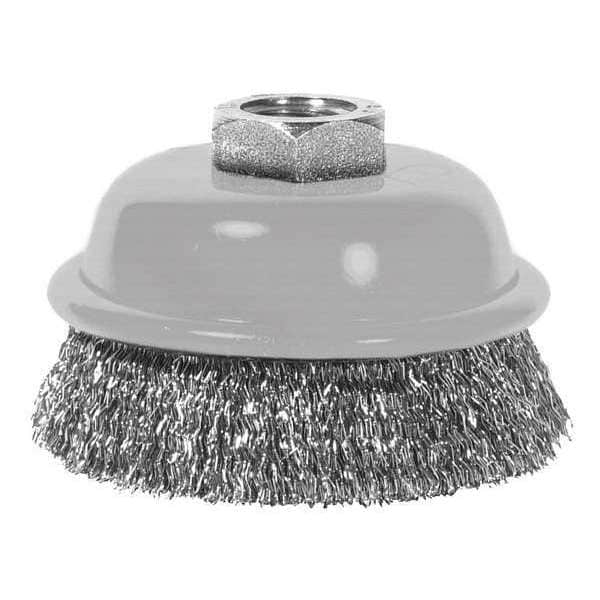 Century Drill & Tool Crimped Cup Brush, 3x5/8x11 in. - 76031