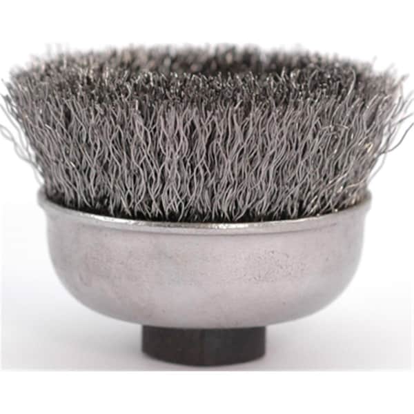 Kdar 3 in Crimped  Coarse Wire Cup Brush Carbon Steel - 26060