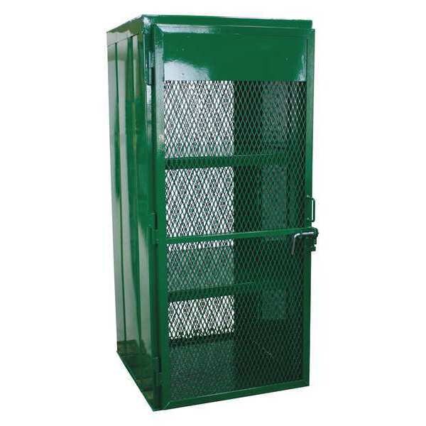 Saftcart Propane Rack, 33" W x32" D x72" H, 230 lb. - LP-12