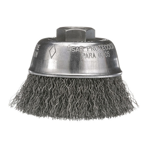 Osborn Crimped Wire Cup Brush, 2-3/4", 0003203200 - 0003203200