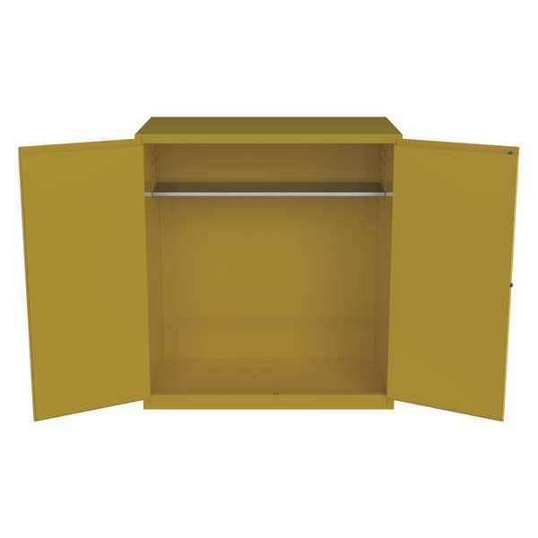 Jamco Flammables Safety Cabinet, 120 gal, 1 Shelves, Steel, 59 in W x 65 in H x 34 in D, Yellow - BV2YP