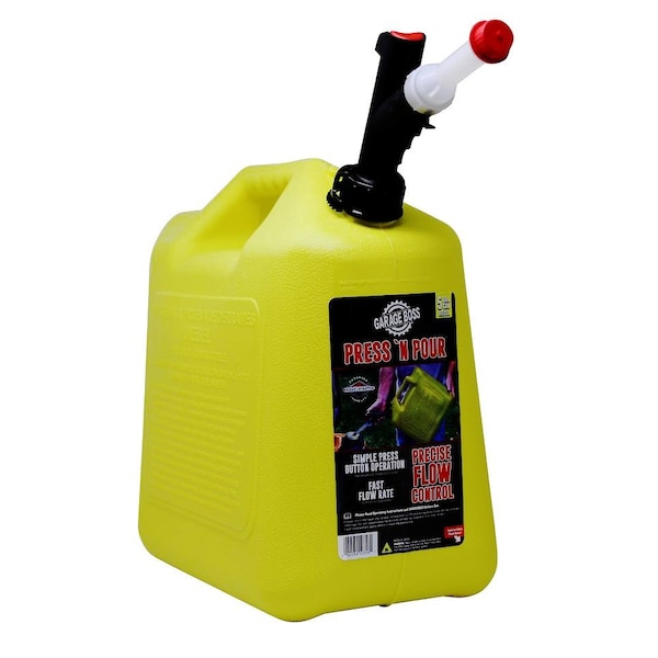 Sunbelt 5 Gallon Press N Pour Diesel Can 0" x0" x0" - A-B1GB356