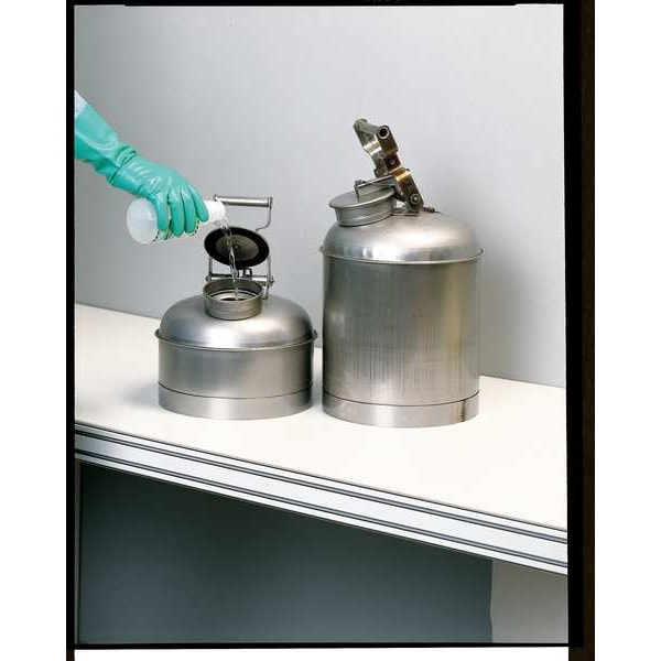 Eagle Mfg Disposal Can, 5 Gal., Stainless Steel - 1325