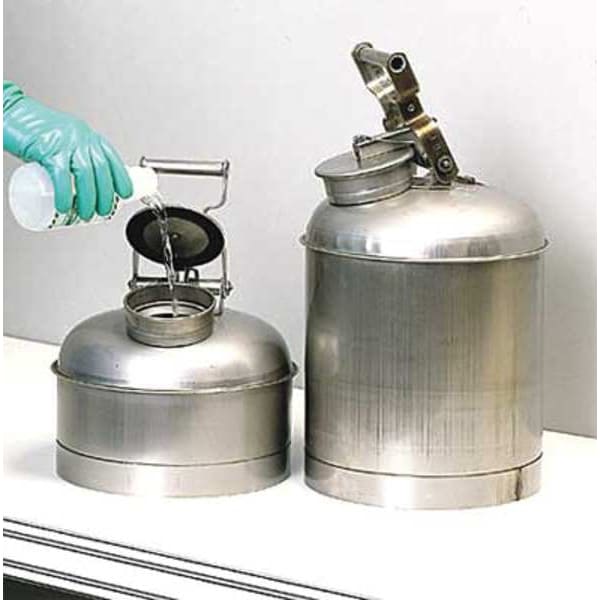 Eagle Mfg Disposal Can, 5 Gal., Stainless Steel - 1325
