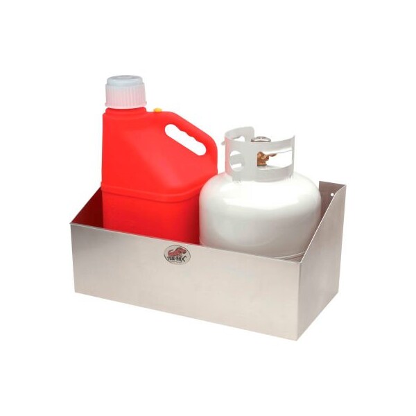 Phoenix Usa Tow-Rax SP2BRA Propane Fuel 2 Jug Rack, Aluminum 12"H x 22-1/2"W x 12-1/2"D - SP2BRA
