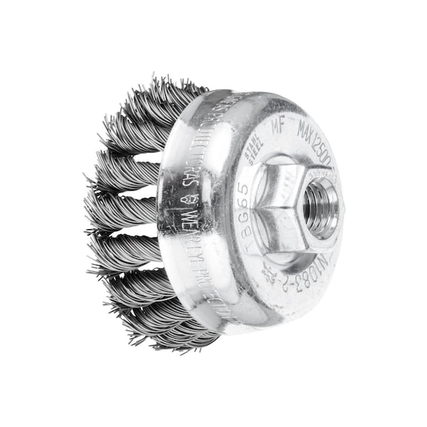 Pferd Knot Cup, .020CS Wire, M10x1.25, 2-3/4 - 82228