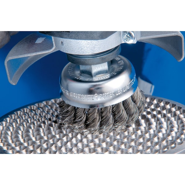 Pferd Knot Cup, .020CS Wire, M10x1.25, 2-3/4 - 82228