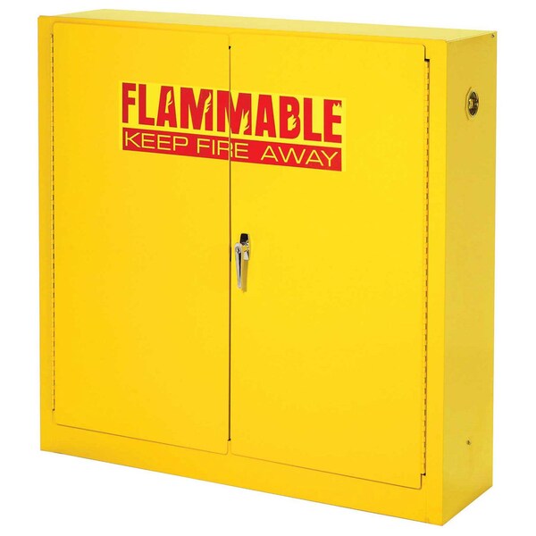 Global Industrial Compact Flammable Storage Cabinet 24 Gallon Capacity - 962358