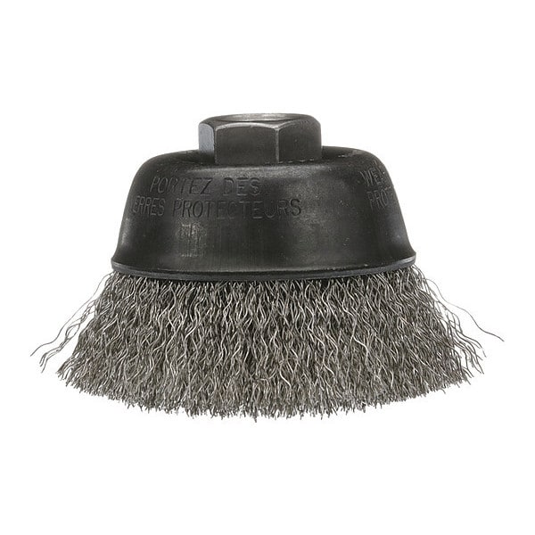 Osborn Crimped Wire Cup Brush, 2-3/4", 0003208600 - 0003208600