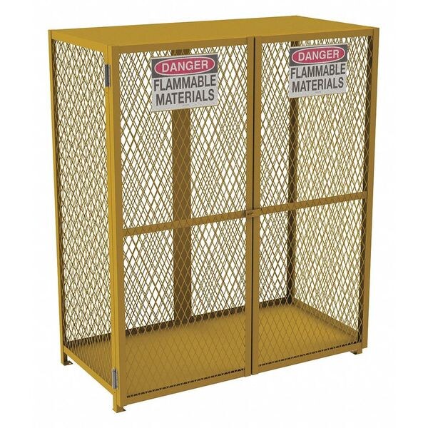 Condor Gas Cylinder Cabinet, 71-3/4" Hx50" W - EGCVC18-SC-50-CONDOR