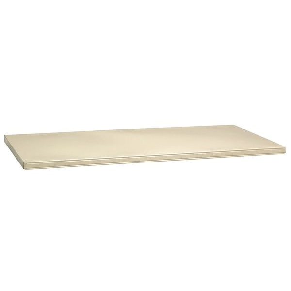 Tennsco Shelf, 48 In x 24 In x 1-5/16 In, Sand - 307  SAND
