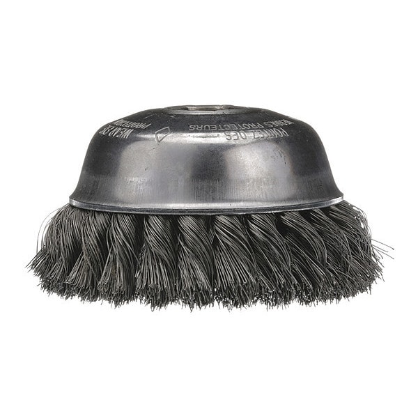 Osborn Knot Wire Cup Brush, 3-1/2", 0003312600 - 0003312600