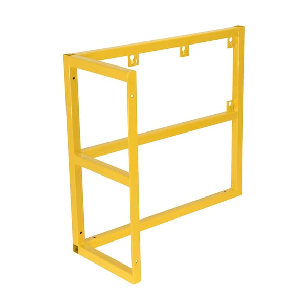 Vestil Yellow Cylinder Barricade Extension Rack 3 Cylinder Capacity - CYL-FMSR-3-EXT
