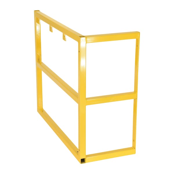 Vestil Yellow Cylinder Barricade Extension Rack 3 Cylinder Capacity - CYL-FMSR-3-EXT