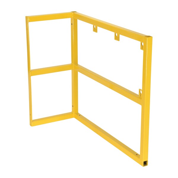 Vestil Yellow Cylinder Barricade Extension Rack 3 Cylinder Capacity - CYL-FMSR-3-EXT