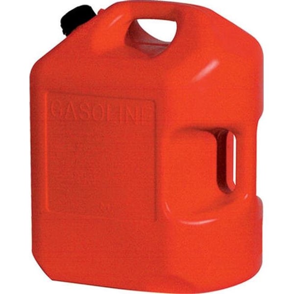 Midwest Can Safety Can, Polyethylene, 6 gal, Red - 248477