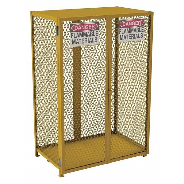 Condor Gas Cylinder Cabinet, 71-3/4" Hx50" W - 491M83