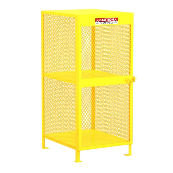 Valley Craft Gas Cylinder Storage Cabinet, Horizontal - F89047
