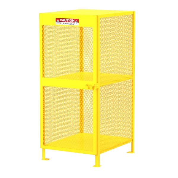 Valley Craft Gas Cylinder Storage Cabinet, Horizontal - F89047