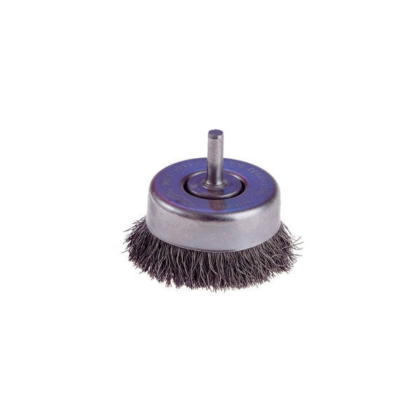 Osborn Crimped Wire Cup Brush, 1/4" Shank, 2.5" - 0003204600