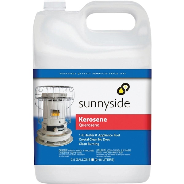 Sunnyside 2-1/2 Gal. Plastic Bottle K1 Kerosene - 801G3