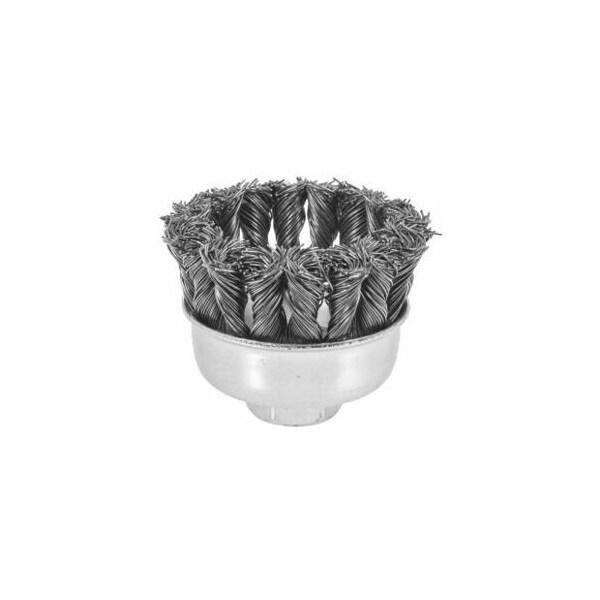 Holex Cup Brush, 0.50 mm Steel Wire, 65 mm - 572108 65XM14