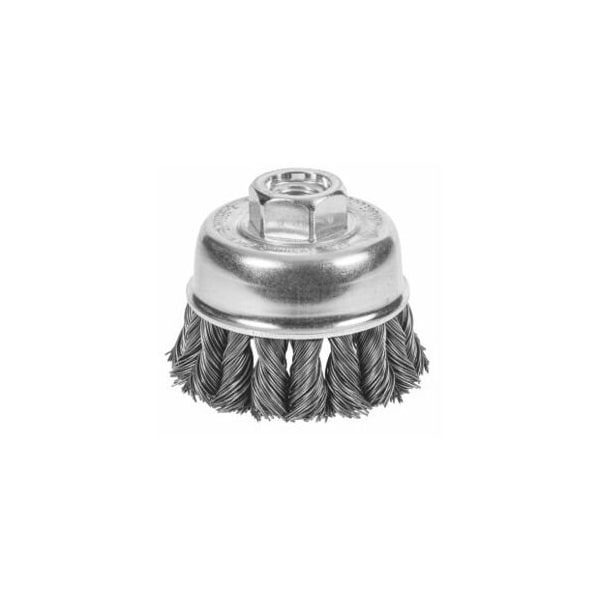 Holex Cup Brush, 0.50 mm Steel Wire, 65 mm - 572108 65XM14