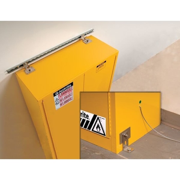 Eagle Cabinet Earthquake Kit, 4 in H, 48 in W - 84000