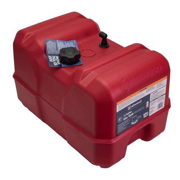 Attwood Attwood Portable Fuel Tank - 12 Gallon w/o Gauge - 8812LP2