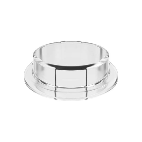 Justrite Justrite 12868 Closed Adapter for Carboy Cap, Clear, 83mm - 12868