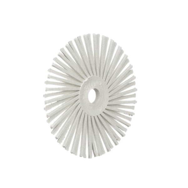 Scotch-Brite Radial Bristle Disc, 120, 3 in x 3/8 in, 10/Carton, 4PK - RB-ZB
