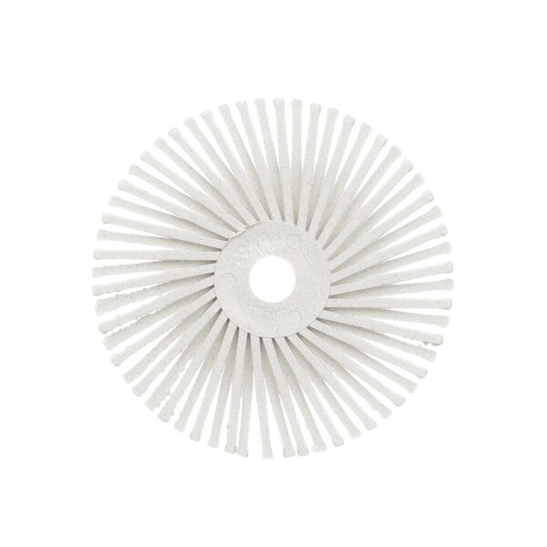 Scotch-Brite Radial Bristle Disc, 120, 3 in x 3/8 in, 10/Carton, 4PK - RB-ZB