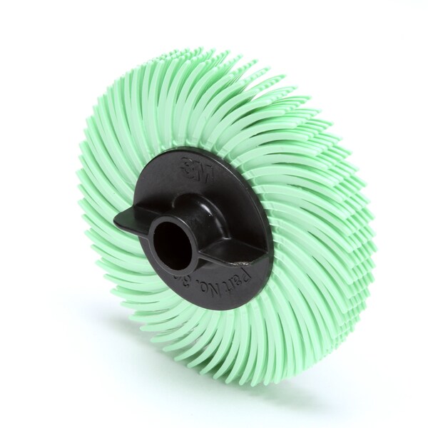 Scotch-Brite Radial Bristle Disc, 2 in x 3/8 in 1 Micron, 40/Carton, 80PK - RB-ZB