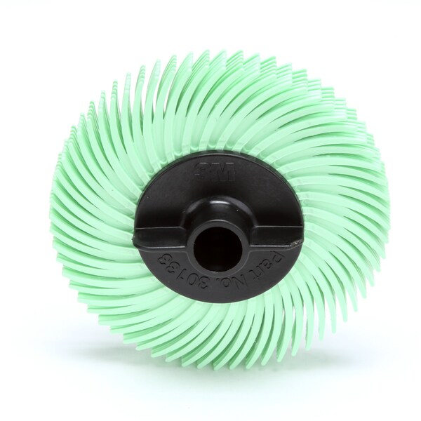 Scotch-Brite Radial Bristle Disc, 2 in x 3/8 in 1 Micron, 40/Carton, 80PK - RB-ZB