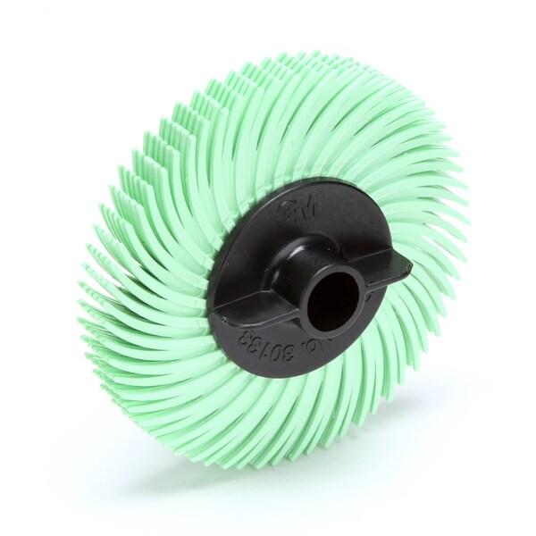 Scotch-Brite Radial Bristle Disc, 2 in x 3/8 in 1 Micron, 40/Carton, 80PK - RB-ZB
