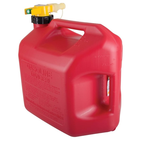 No-Spill NO-SPILL Red 5 Gallon No Spill Fast Flow Portable Fuel Can - Professional Quality - 765-104
