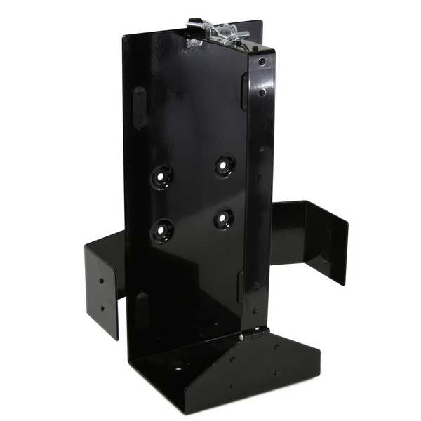 Wavian Gas Can Holder, Steel, Black, 7 1/4 in Dia. - JC0020HV-FRONT