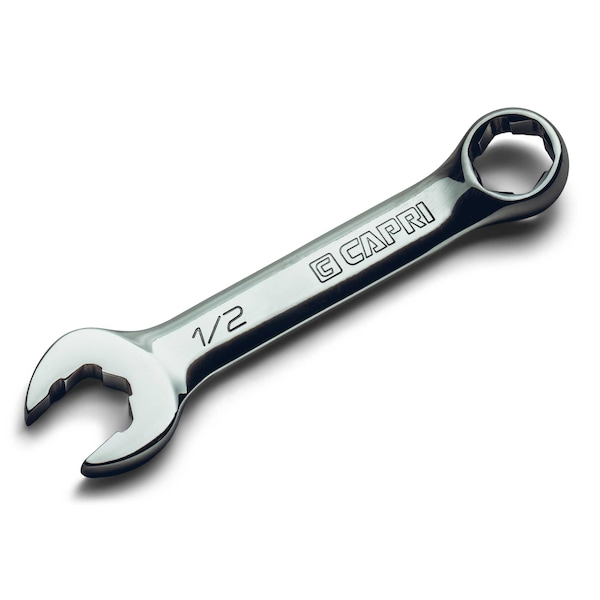Herramienta Capri, Llave Combinada Corta Pro WaveDrive de 1/2 pulgada para Tornillos Regulares y Redondeados - CP11750-S12SB