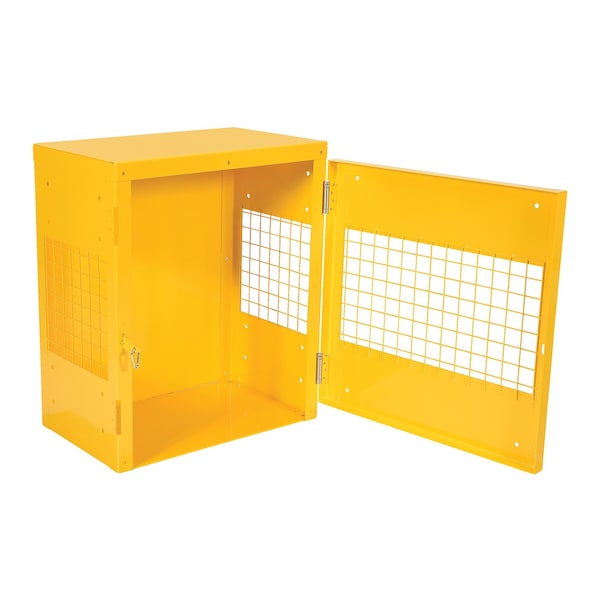 Vestil Steel Canadian LP Cylinder Storage Cabinet 20 In. x 30 In. x 35-1/4 In. 2 Cylinder Capacity - CYL-LP-2-CA