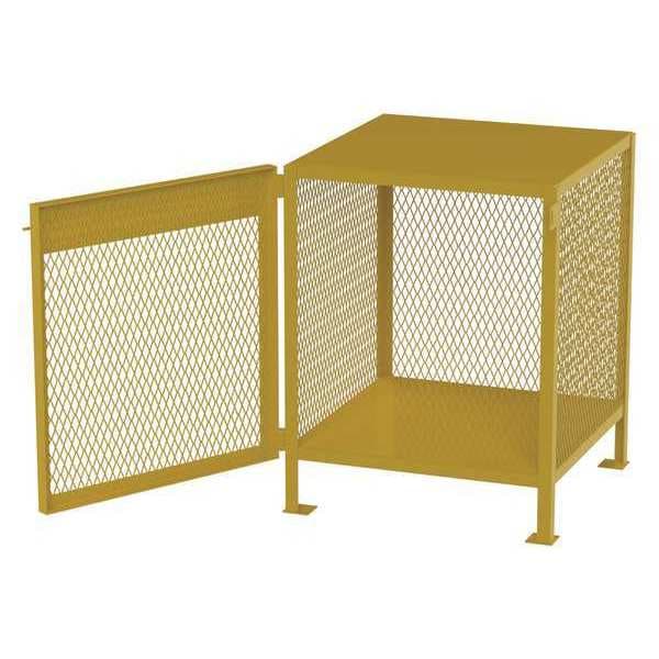 Jamco Gas Cylinder Cabinet, 33x33, Capacity 4 - CW330YP