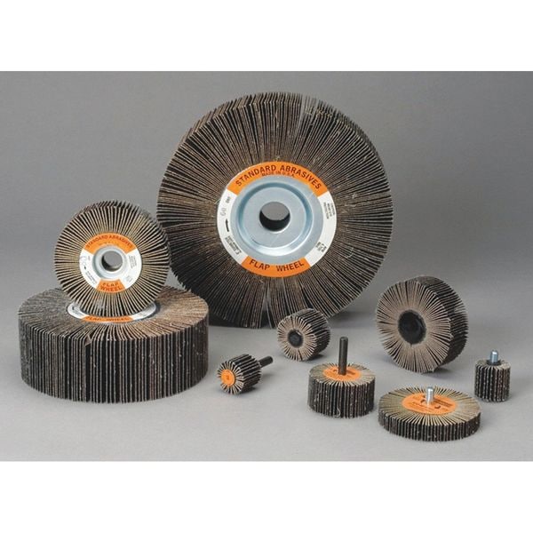 Standard Abrasives Std Abrsvs A/O Flap Whl 661505, 6inx1-1/2 - 661505