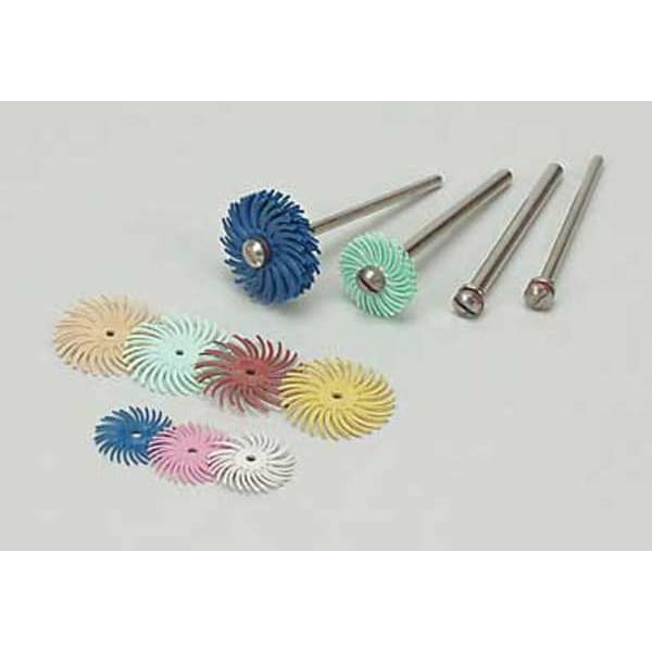 Scotch-Brite Radial Bristle Disc, TC, 3/4 In, 400G, PK192 - 61500148004