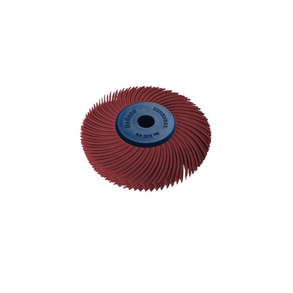 Dedeco SUNBURST 2'' TC 6-PLY RED 220 GRIT (A/O) 1/UNIT - 1313