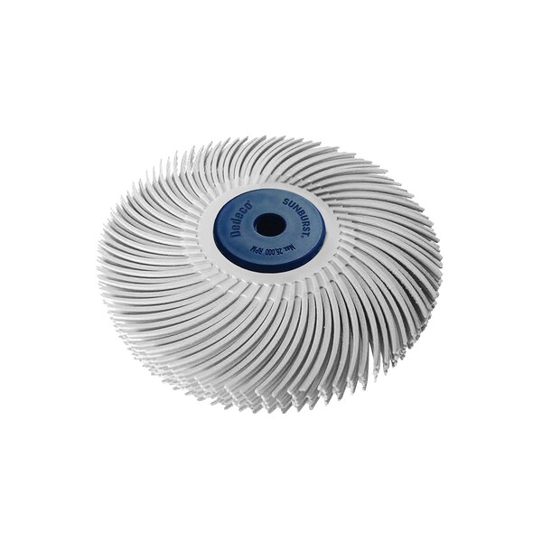 Dedeco SUNBURST 3" TC 6-PLY WHITE 120 GRIT (A/O) 1/UNIT - 1342