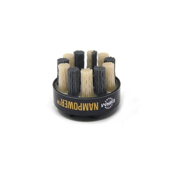 Nampower Brush NAMPOWER ADD5018180 Abrasive Disc Brush, Dot Style, 50mm Diameter, 18mm Trim, 180 Grit - ADD5018180