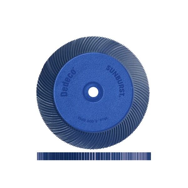 Dedeco SUNBURST 7-5/8'' X 1'' TC BLUE 400 GRIT (A/O) 1/UNIT - 1899