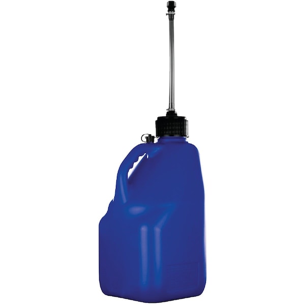 Vp Racing Fuels Plastic Product Formers 5 Gal. Square Plastic Multi-Purpose Utility Jug, Blue - 4073