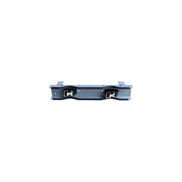 Justrite Bench Bracket, 23-3/4"W x 4"D x 4-1/2"H, 2 Cylinder Capacity - 35270