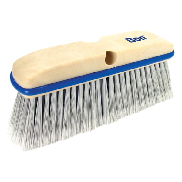 Bon Tool Truck Brush, 3" Silver Flagged Poly Bristles, 10" X 3" - 84-157
